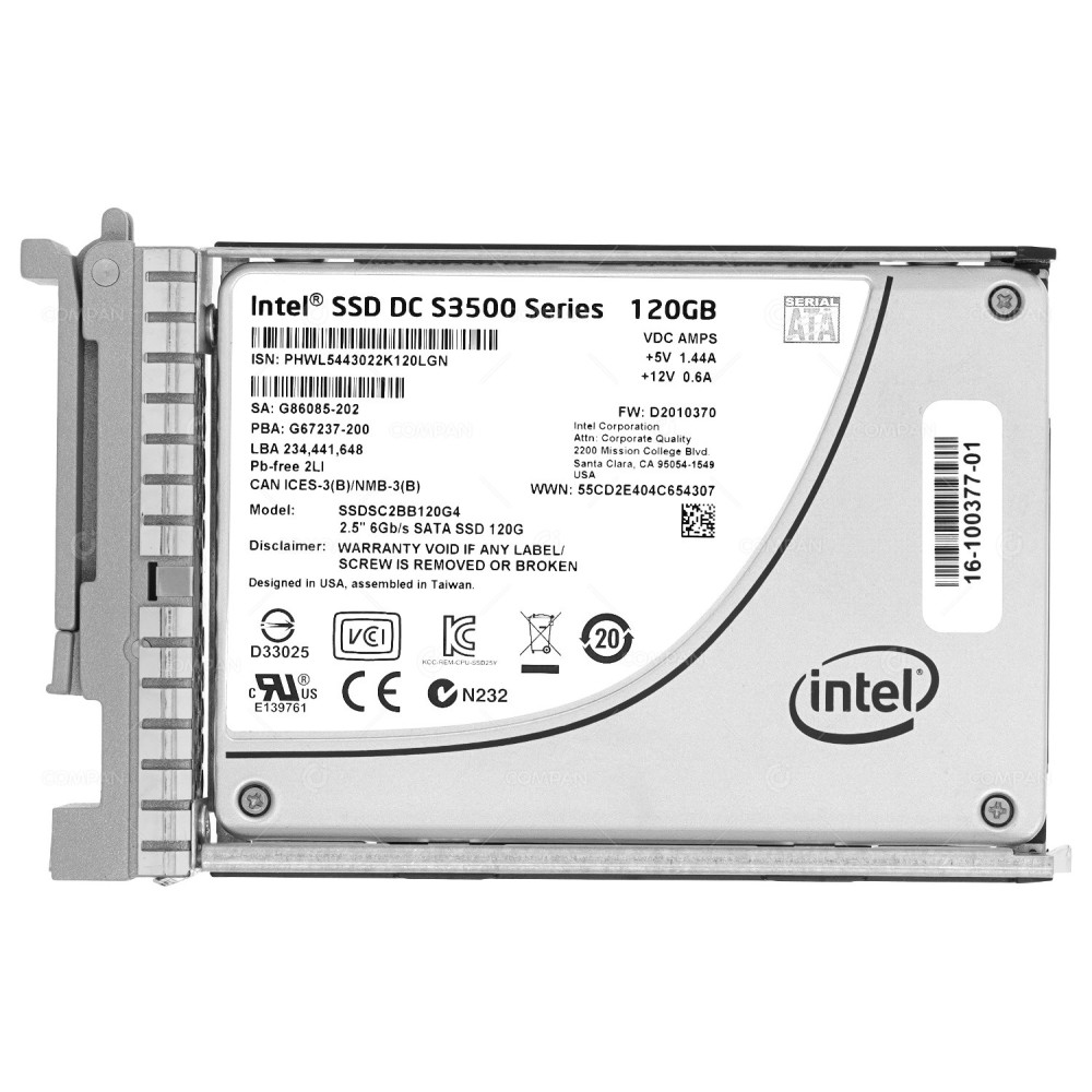 UCS-SD120G0KS2-EV CISCO SSD 120GB SATA 6G 2.5" SFF
